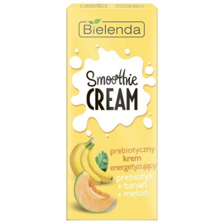 Bielenda Smoothie Cream Заряжающий энергией крем для лица Пребиотик+Банан+Дыня, 50 мл