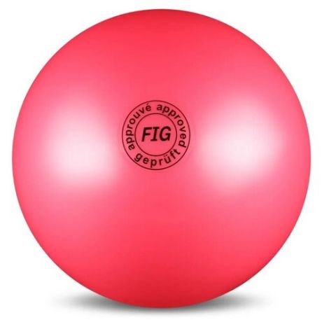 Мяч для художественной гимнастики Indigo AB2801 розовый