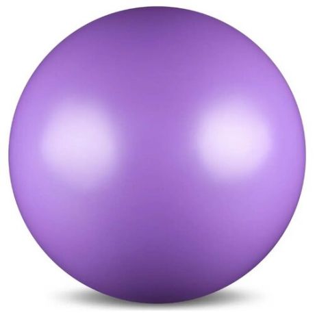 Мяч для художественной гимнастики Indigo AB2803 сиреневый