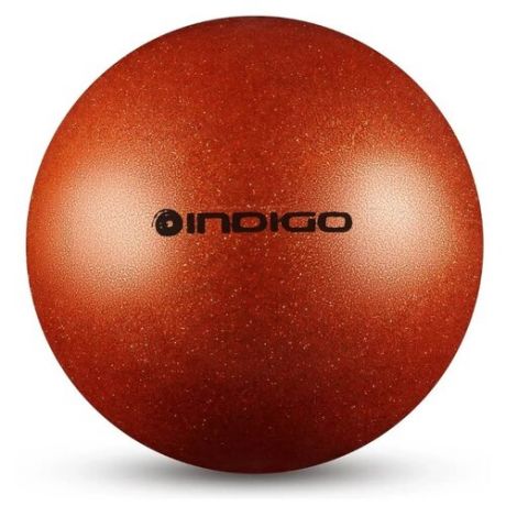 Мяч для художественной гимнастики Indigo IN119 оранжевый