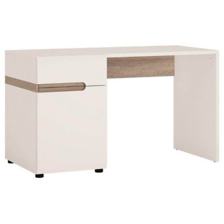 Письменный стол Anrex Linate, 125х61.9 см, цвет: белый