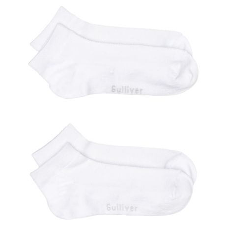 Носки Gulliver Baby комплект 2 пары размер 26-28, белый