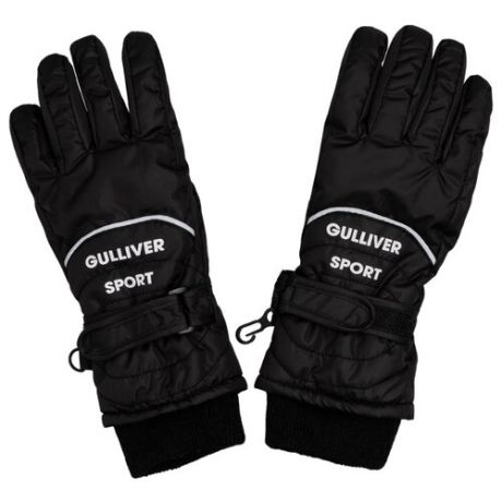Перчатки Gulliver размер 18, черный