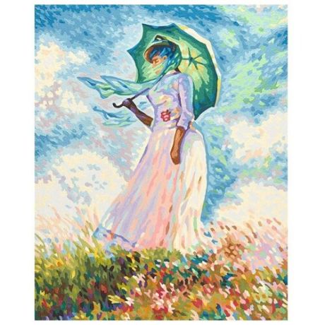 Schipper Картина по номерам "Дама с зонтиком" 40х50 см (9130759)