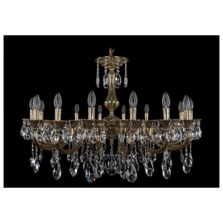 Люстра Bohemia Ivele Crystal 1702/16/300/A/GB, E14, 640 Вт