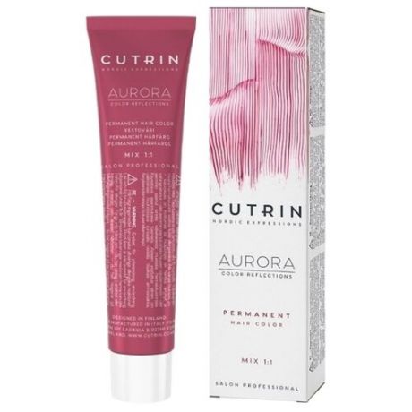 Cutrin AURORA Крем-краска для волос, 60 мл, 6.443 Облепиха