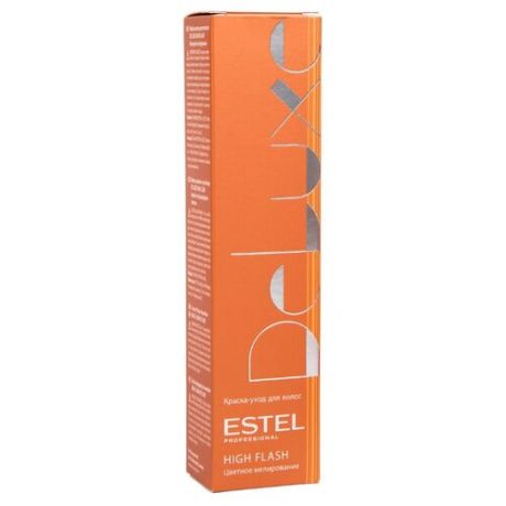 Estel Professional De Luxe High Flash краска-уход для цветного мелирования волос, 60 мл, 66 фиолетовый интенсивный
