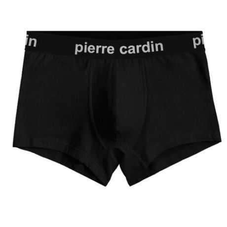 Pierre Cardin Трусы боксеры с профилированным гульфиком, низкая посадка, размер 4, nero