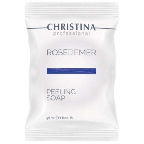 Christina Пилинговое мыло Rose de Mer Peeling Soap, 30 мл