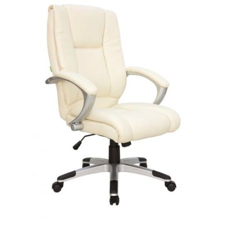 Компьютерное кресло Рива RCH 9036 для руководителя, обивка: искусственная кожа, цвет: бежевый