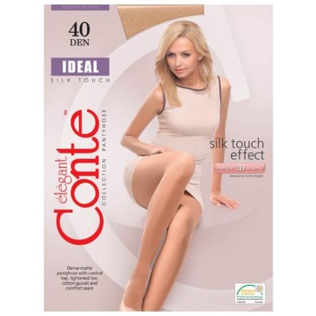 Колготки Conte Elegant Ideal 40 den, размер 4, beige (бежевый)