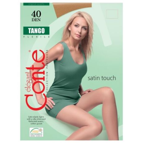 Колготки Conte Elegant Tango 40 den, размер 2, bronz (бежевый)