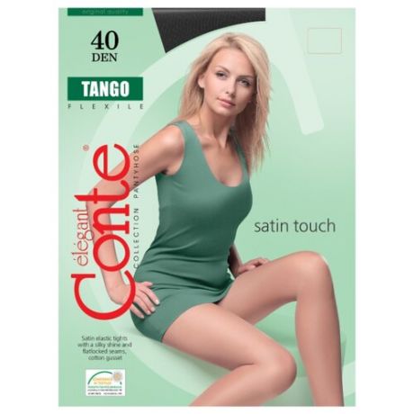 Колготки Conte Elegant Tango 40 den, размер 2, nero (черный)