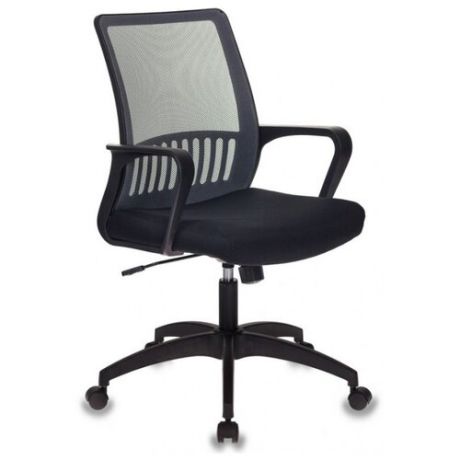Компьютерное кресло Бюрократ MC-201 офисное, обивка: текстиль, цвет: черный/серый
