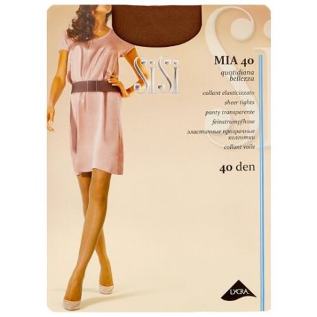 Колготки Sisi Mia 40 den, размер 2-S, daino (коричневый)