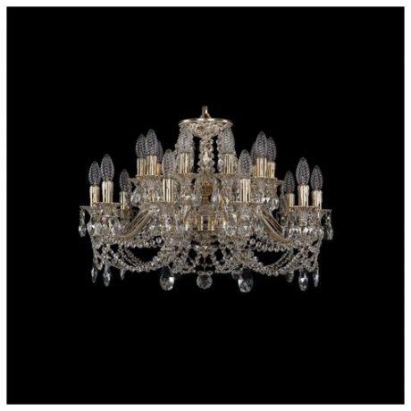 Люстра Bohemia Ivele Crystal 1703/20/225/C/GW, E14, 800 Вт