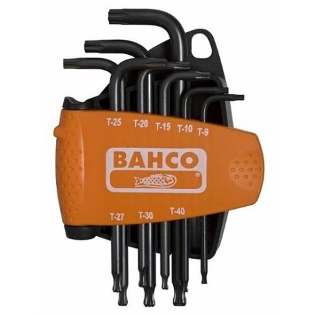 Набор имбусовых ключей BAHCO (8 предм.) BE-9675 оранжевый/черный