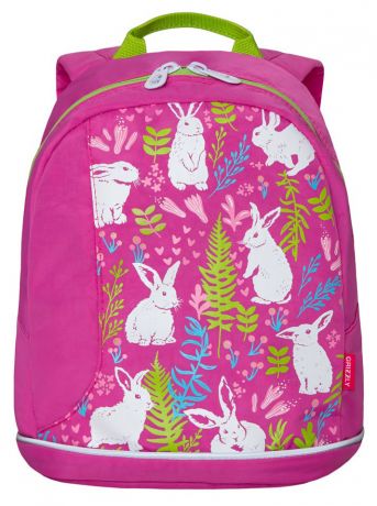 Детский рюкзак Grizzly для девочки, розовый