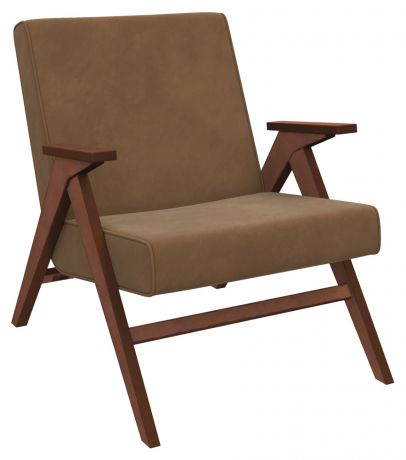 Кресло для отдыха «Вест», brown/орех