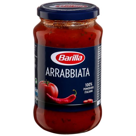 Соус Barilla томатный с перцем Чили Арраббьята 400г