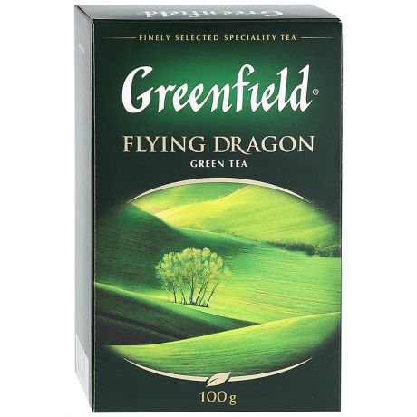Чай Greenfield Flying Dragon зеленый крупнолистовой 100 г