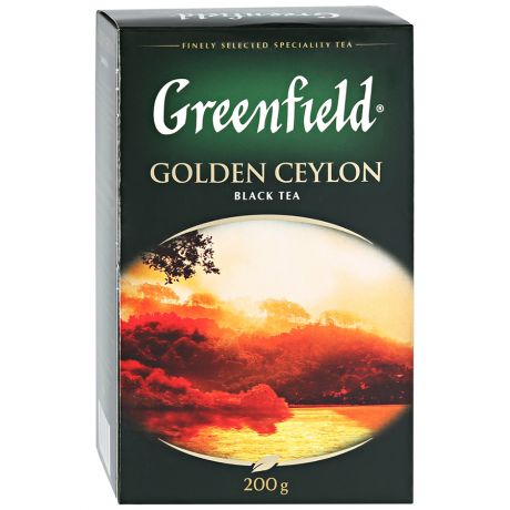 Чай Greenfield Golden Ceylon черный листовой 200 г