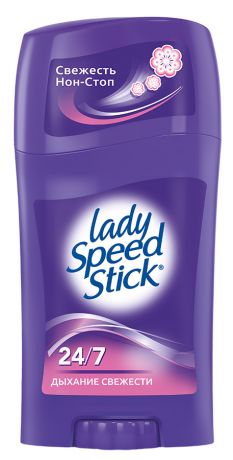 Дезодорант-антиперспирант Lady Speed stick Дыхание свежести 45г