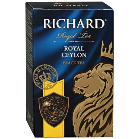Чай Richard Royal Ceylon черный крупнолистовой 90 г