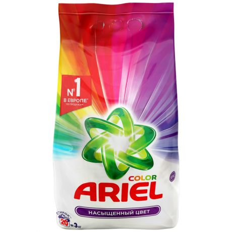 Стиральный порошок Ariel Color автомат 3 кг