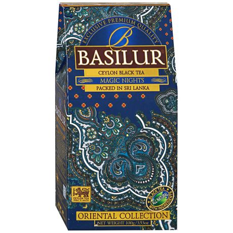 Чай Basilur Oriental Collection Magic Nights черный листовой с фруктово-ягодным ароматом 100 г
