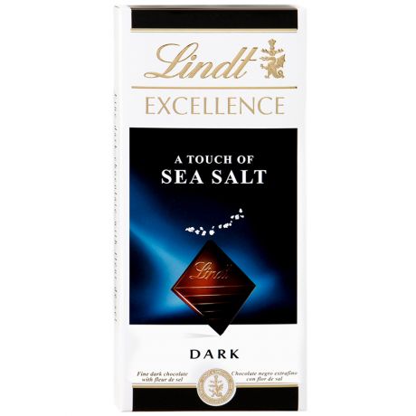 Шоколад Lindt Excellence темный с солью, 100 г