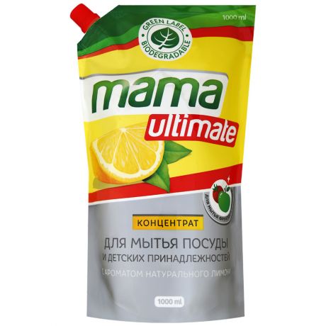 Концентрат для мытья посуды MamaUltimate Лимон 1 л