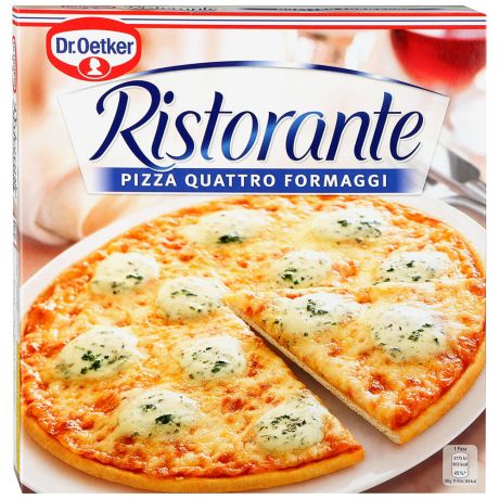 Пицца Dr.Oetker Ristorante 4 сыра замороженная 340 г