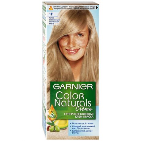 Краска для волос Garnier Color Naturals 111 Супер осветляющий платиновый блонд