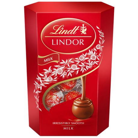 Шоколадный набор Lindt Lindor молочный с начинкой 200г