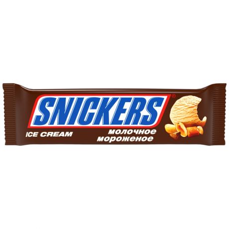 Мороженое Snickers батончик 48 г