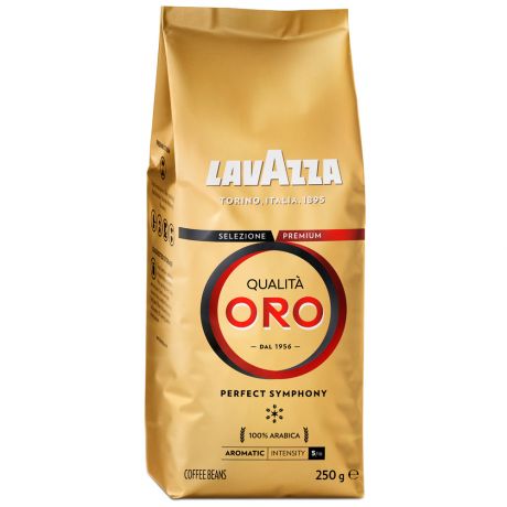 Кофе Lavazza Qualita Oro в зернах 250 г