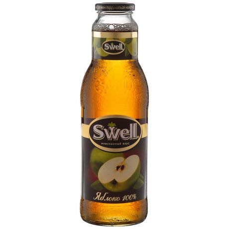 Сок Swell Яблочный осветленный 100% 0,75л
