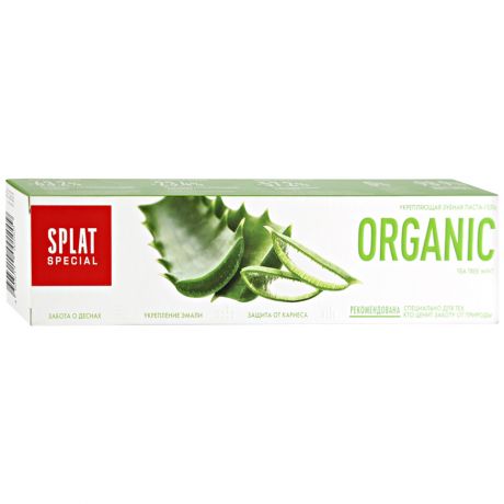 Зубная паста Splat Special Organic Органик для укрепления эмали 75 мл