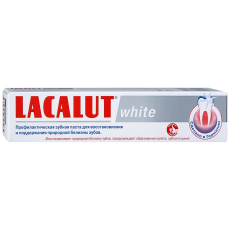 Зубная паста Lacalut White Осветление эмали 75 мл