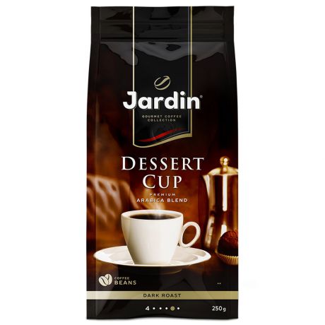 Кофе Jardin Dessert Cup молотый в вакуумной упаковке 250 г