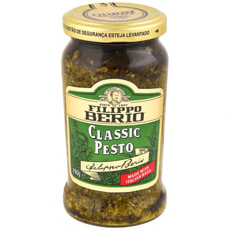 Соус Filippo Berio Classic Pesto с базиликом, 190г