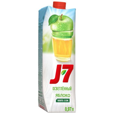 Сок J7 Яблоко 0.97 л