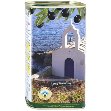 Масло оливковое Монастырские Оливы Extra Virgin Olive Oil 1 л