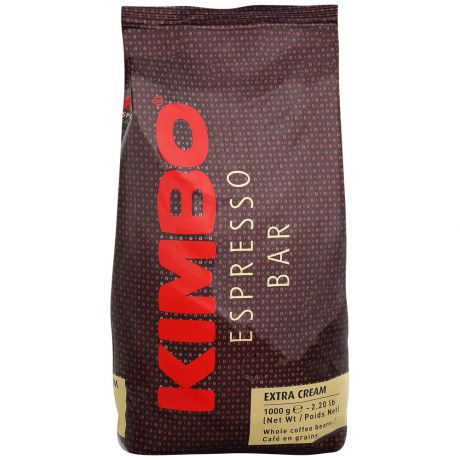 Кофе Kimbo Extra Cream в зернах 1 кг