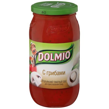 Соус Dolmio Итальянский томатный с грибами 0,5кг