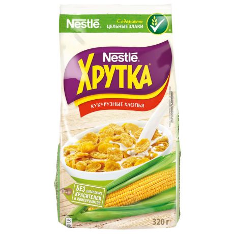 Завтрак Nestle Хрутка Кукурузные хлопья, 320г