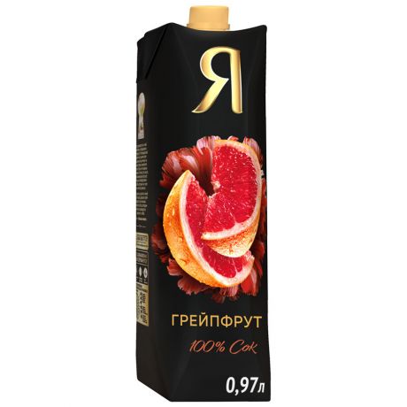 Сок Я Грейпфрут с мякотью 0.97 л