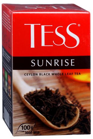 Чай Tess Sunrise черный крупнолистовой 100 г