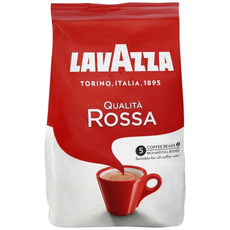 Кофе LavAzza Росса в зернах 1 кг